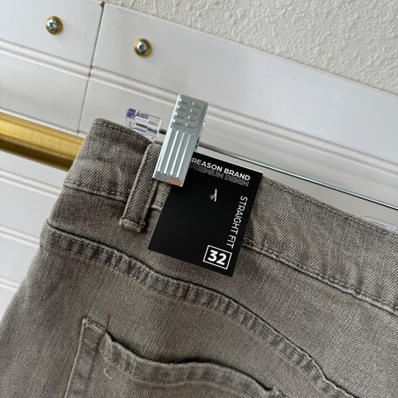 NEW Reasons Men's Denim US Waist 32 Jeans - Picture 6 of 9